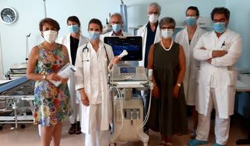 Atmar dona una sonda ecografica alla reumatologia pediatrica