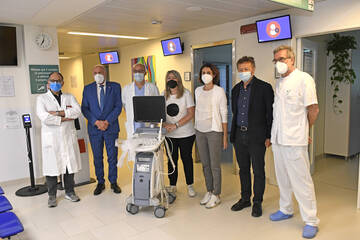 Pro-Crea onlus dona un ecografo all'ospedale di Arco