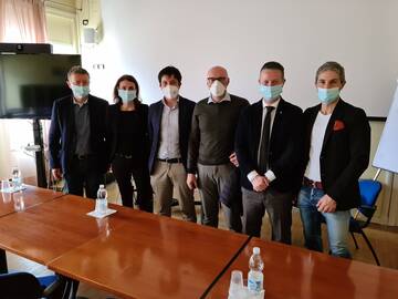 Ospedale di Tione, il benvenuto dell’assessore Segnana al dottor Andrea Ziglio