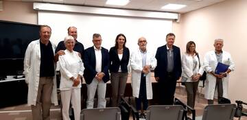 L'assessore Segnana in visita all’ospedale di Cavalese