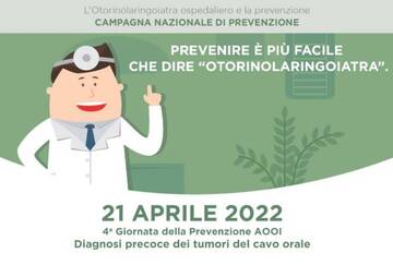 Tumori del cavo orale: l'ospedale di Rovereto aderisce alla Giornata nazionale di prevenzione per la diagnosi precoce