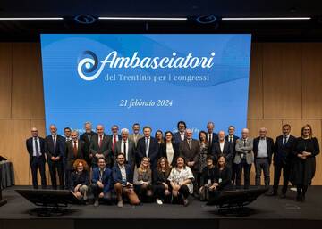 Ecco i 21 “Ambasciatori del Trentino” per i congressi