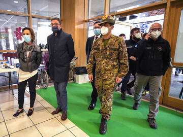 Figliuolo: “Il Trentino alla svolta sui vaccini, può raddoppiare le sue capacità”