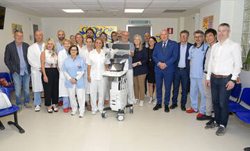 Pro-Crea onlus ha donato un secondo ecografo all'ospedale di Arco