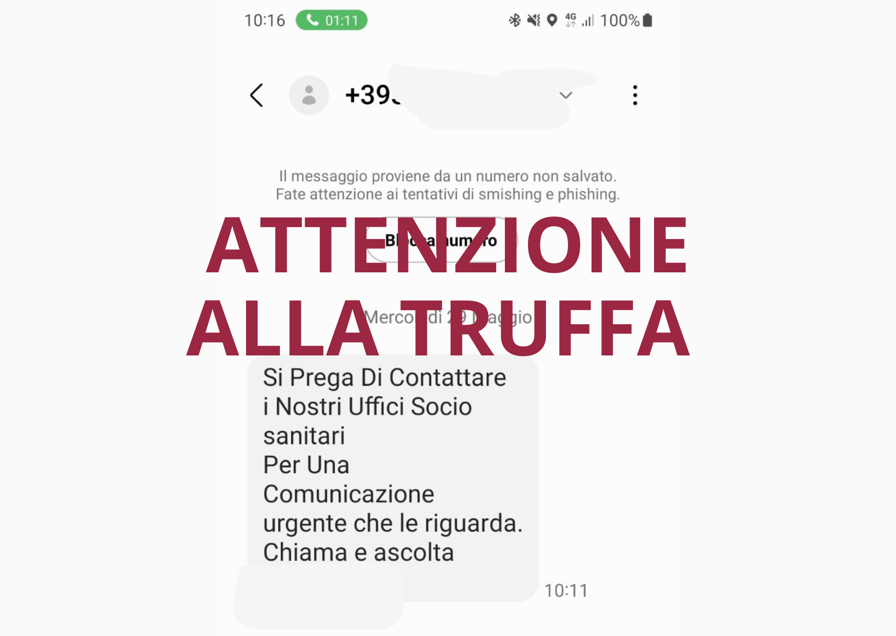 Immagine: Attenzione alla truffa