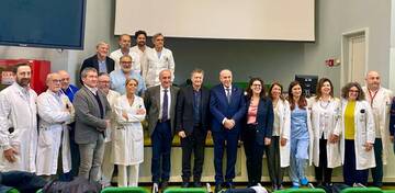 Ospedale Rovereto: gli auguri di Tonina e Ferro