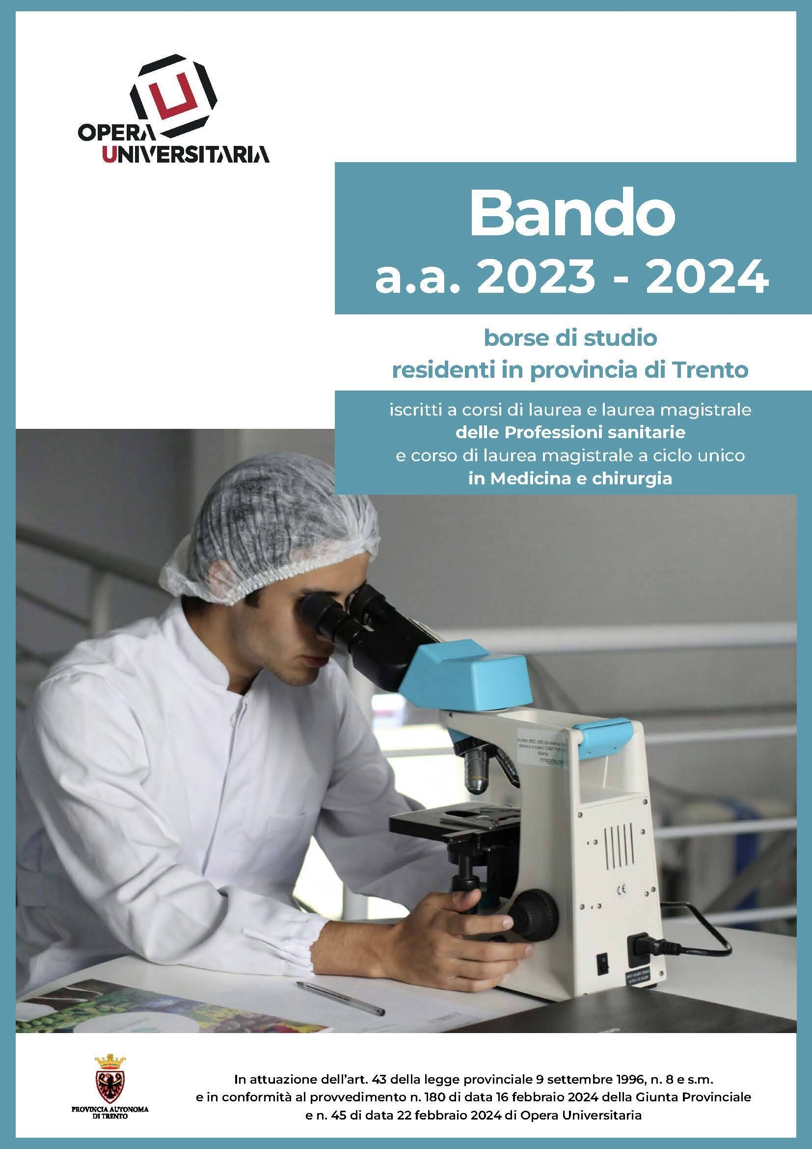 Immagine: Bando sanità 23 24