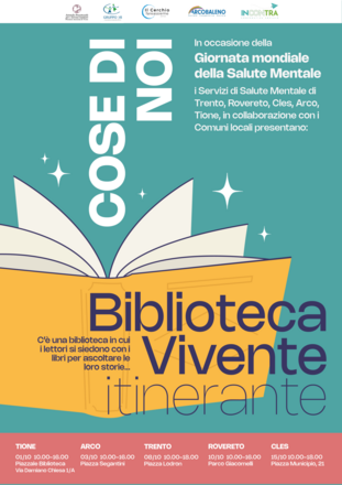 Biblioteca vivente per la Giornata della salute mentale
