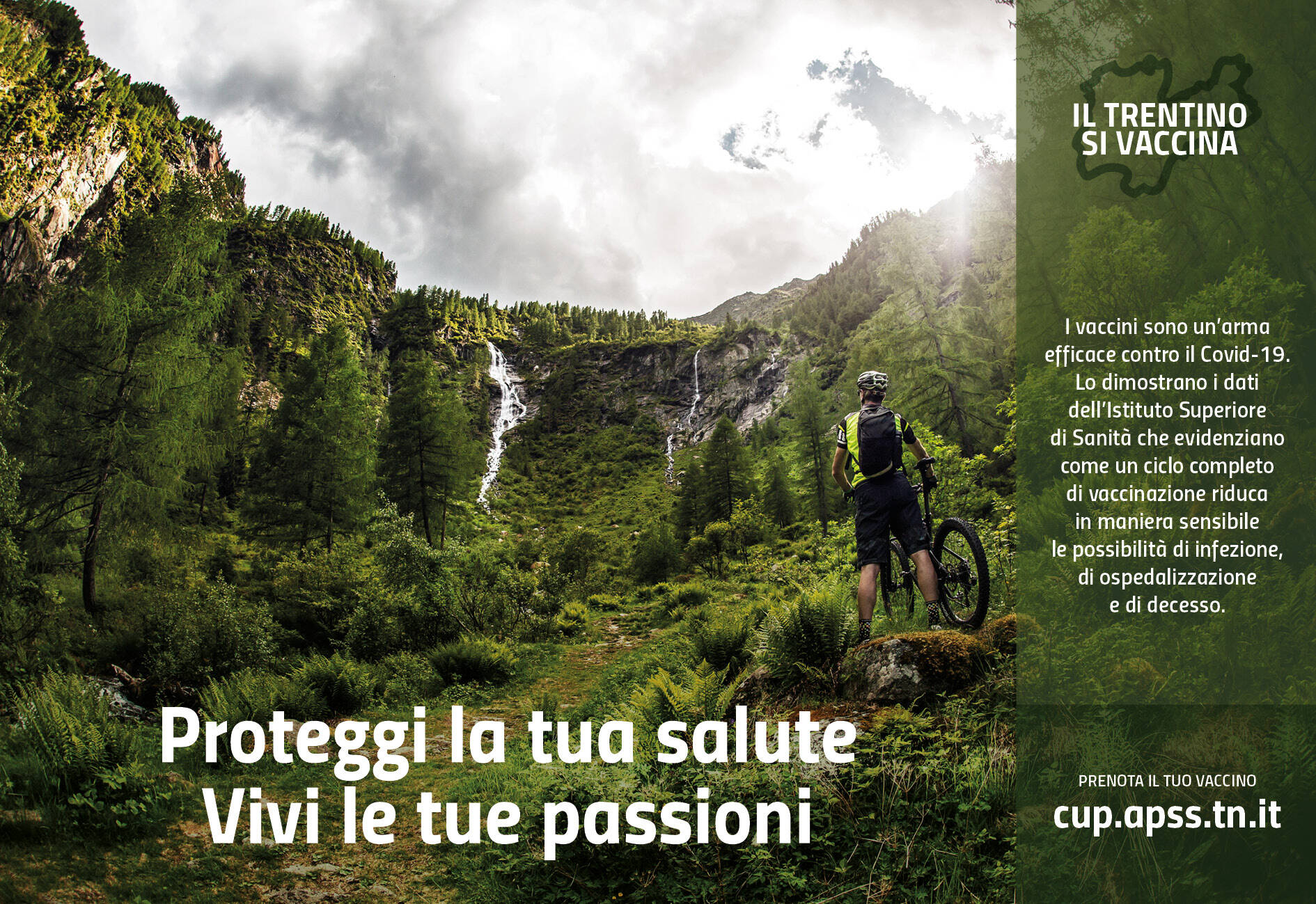 Immagine: Campagna vaccinazione anti Covid - Biker