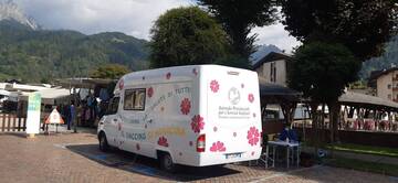 Prosegue il tour del camper vaccinale sul territorio