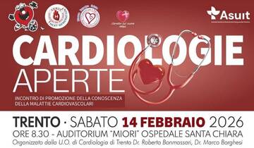 Cuore e salute: a Trento un confronto su prevenzione, cura e riabilitazione 