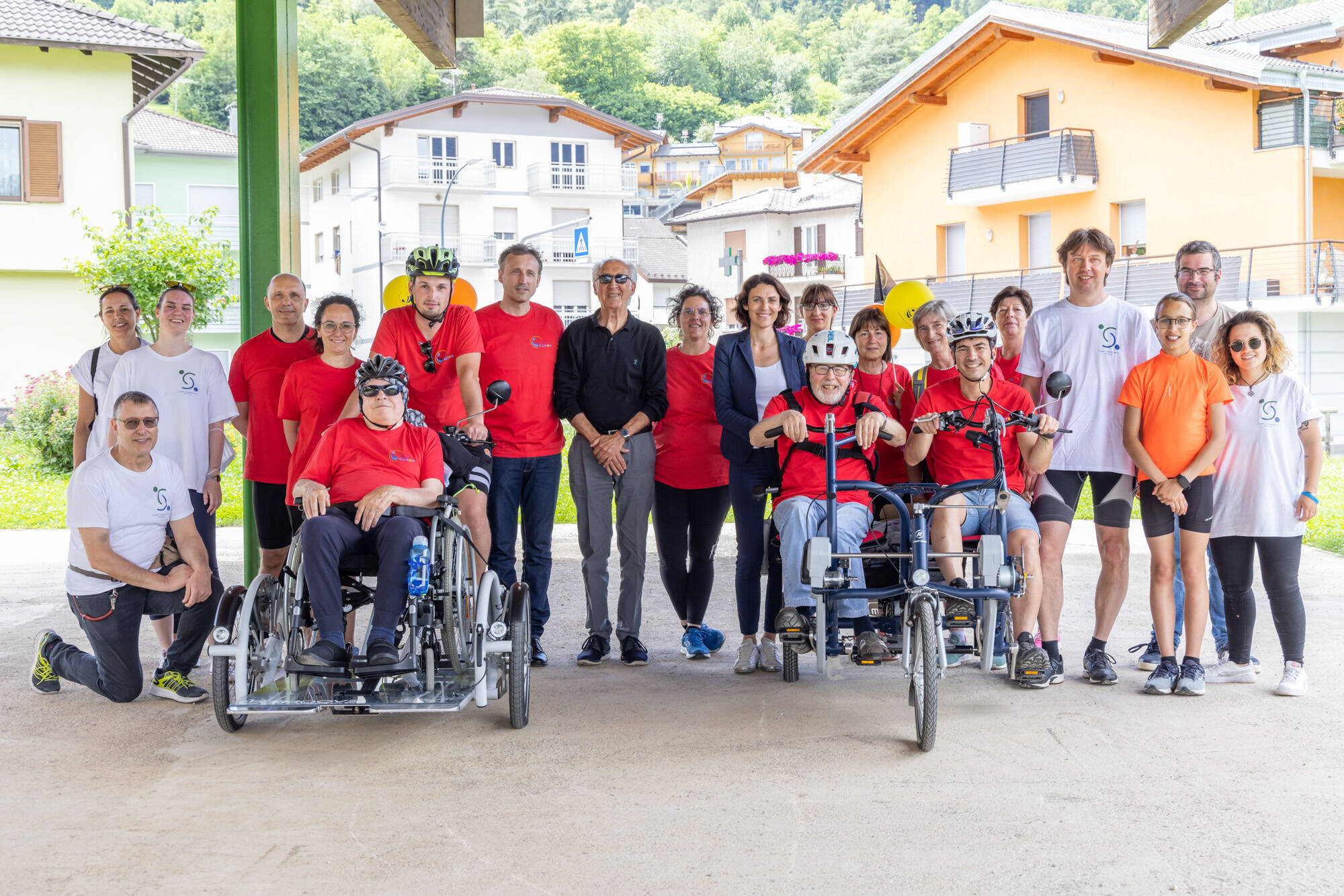 Immagine: Carovana arancione, sensibilizzazione sulle demenze a Calceranica al Lago