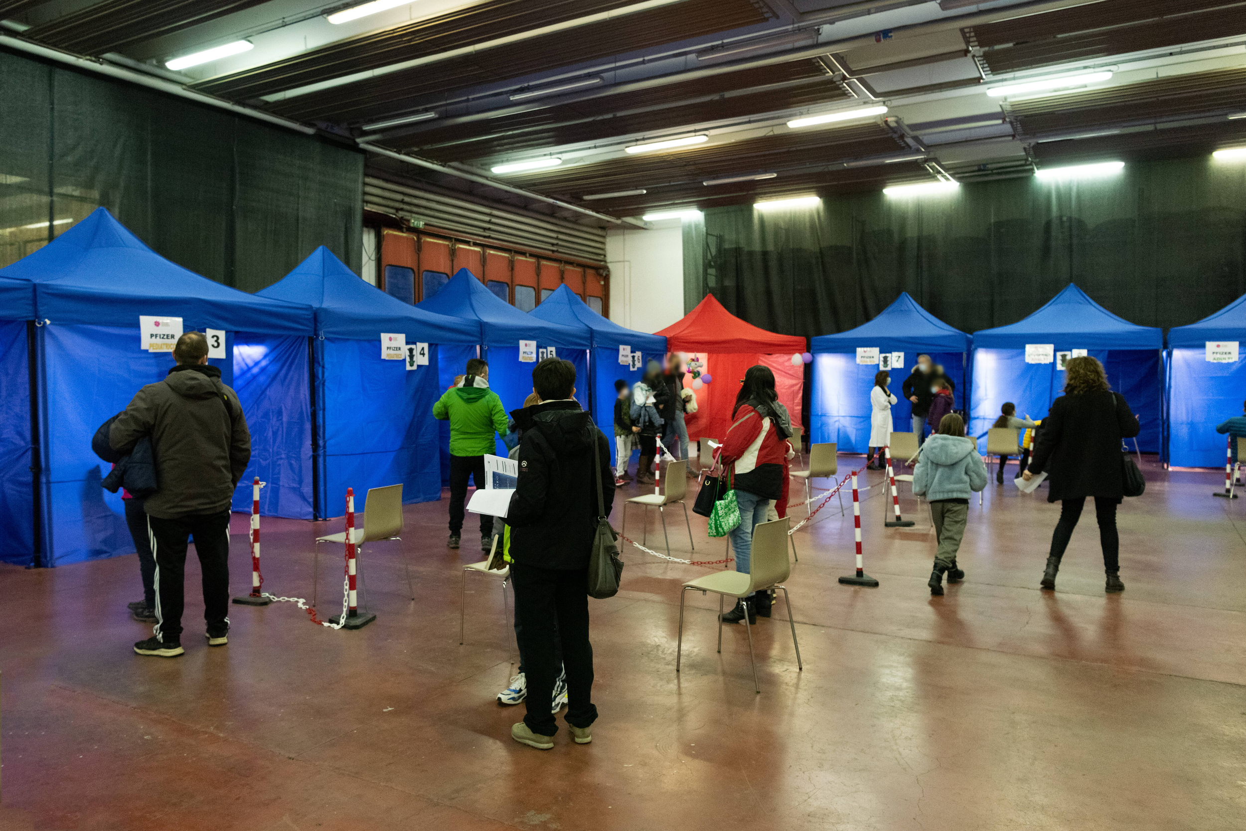 Immagine: Centro vaccinale di Lavis - vaccinazione pediatrica