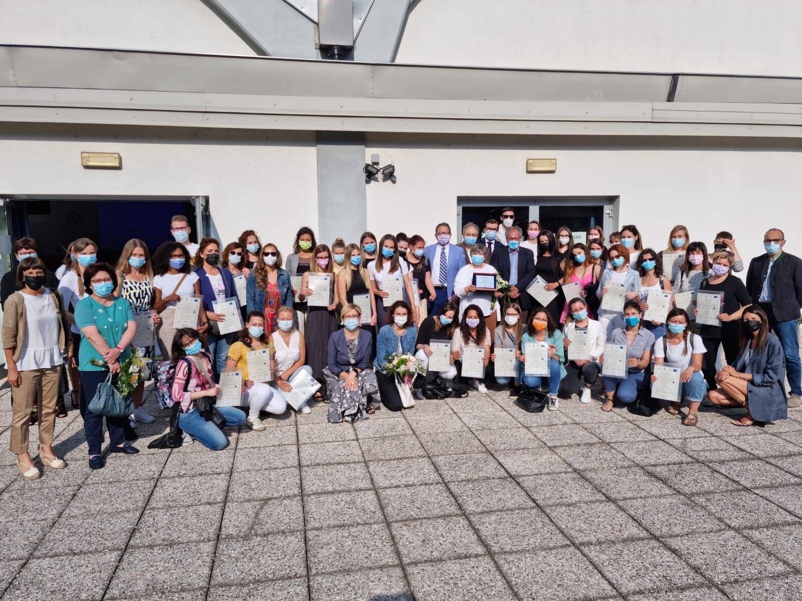 Immagine: Consegna diplomi corso Aso 2021