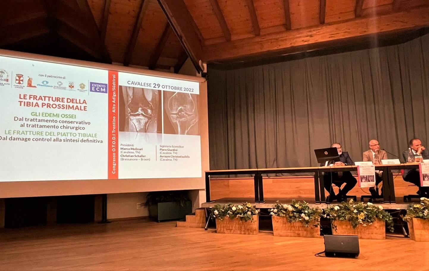 Immagine: Convegno ortopedici e traumatologici ospedalieri a Cavalese