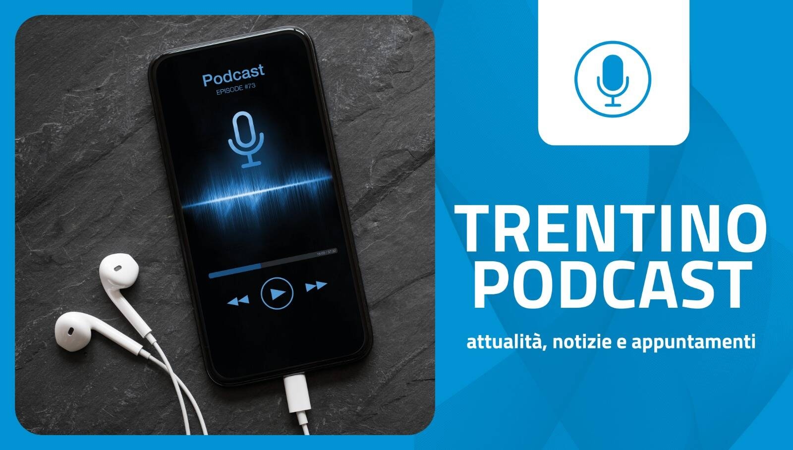Immagine: Copertina Trentino Podcast