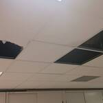 Immagine: Crollo controsoffitto oncologia 2