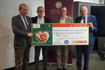 La cooperativa Dao a fianco dei piccoli pazienti 