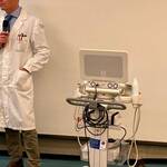 Immagine: donazione ecografo Lions - Achipe