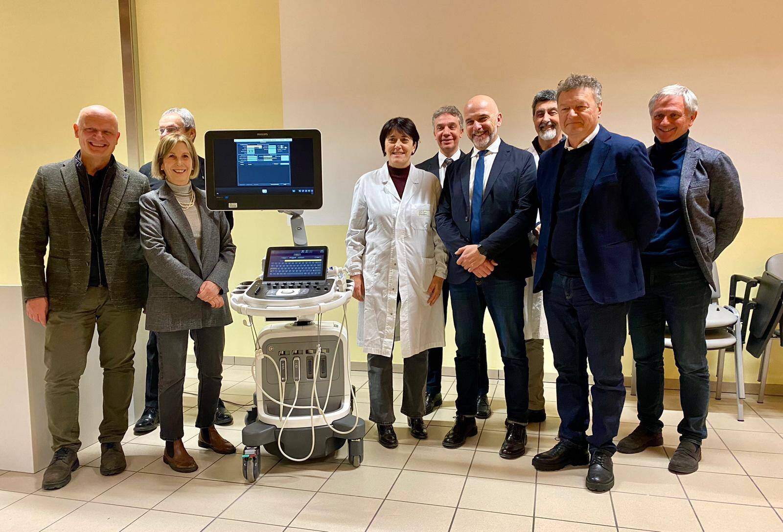 Immagine: Donazione ecografo Villa Rosa