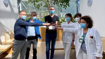 Dall’associazione Sintini un visore al day hospital pediatrico