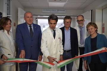 Medicina interna Santa Chiara, inaugurata l’area semintensiva