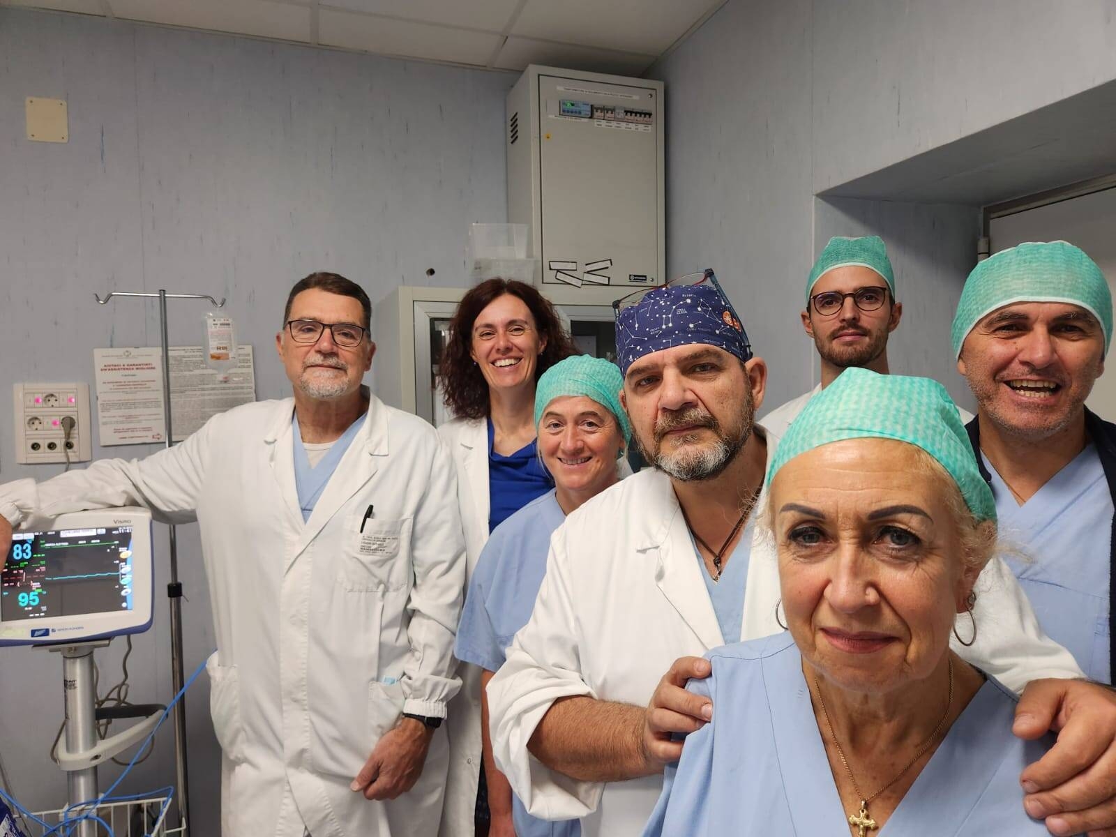 Immagine: équipe chirurgia ospedale di Cavalese