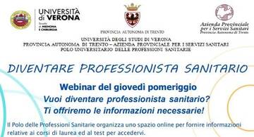 Quattro webinar per conoscere le professioni sanitarie