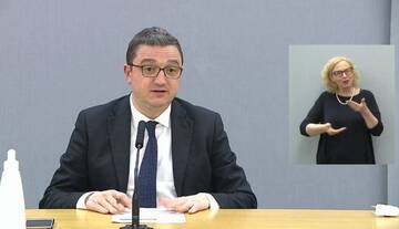 Covid-19: incidenza in calo, in arrivo 10.000 dosi di Pfizer