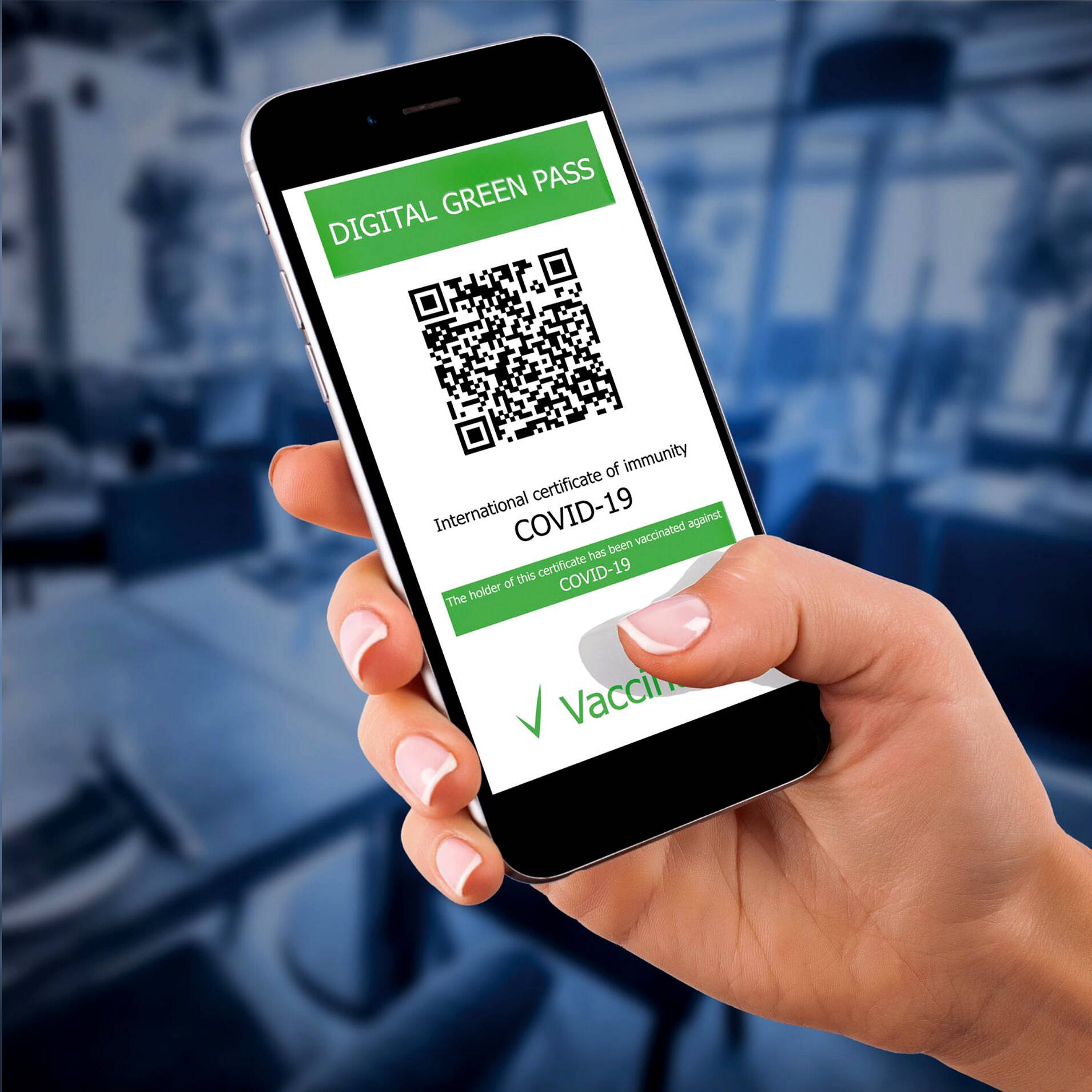 Immagine: Green_pass_su_cellulare