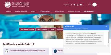 Covibot: il chatbot che risponde su vaccinazioni, tamponi e isolamenti
