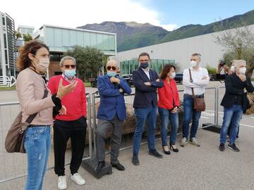 Ad Arco il secondo drive through vaccinale Covid del Trentino
