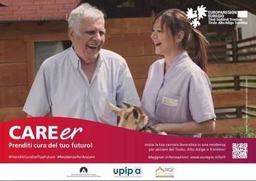 Cura e assistenza: l'Euregio lancia la campagna “CAREer”