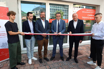Professioni sanitarie: inaugurato il «Campus Trento Nord»