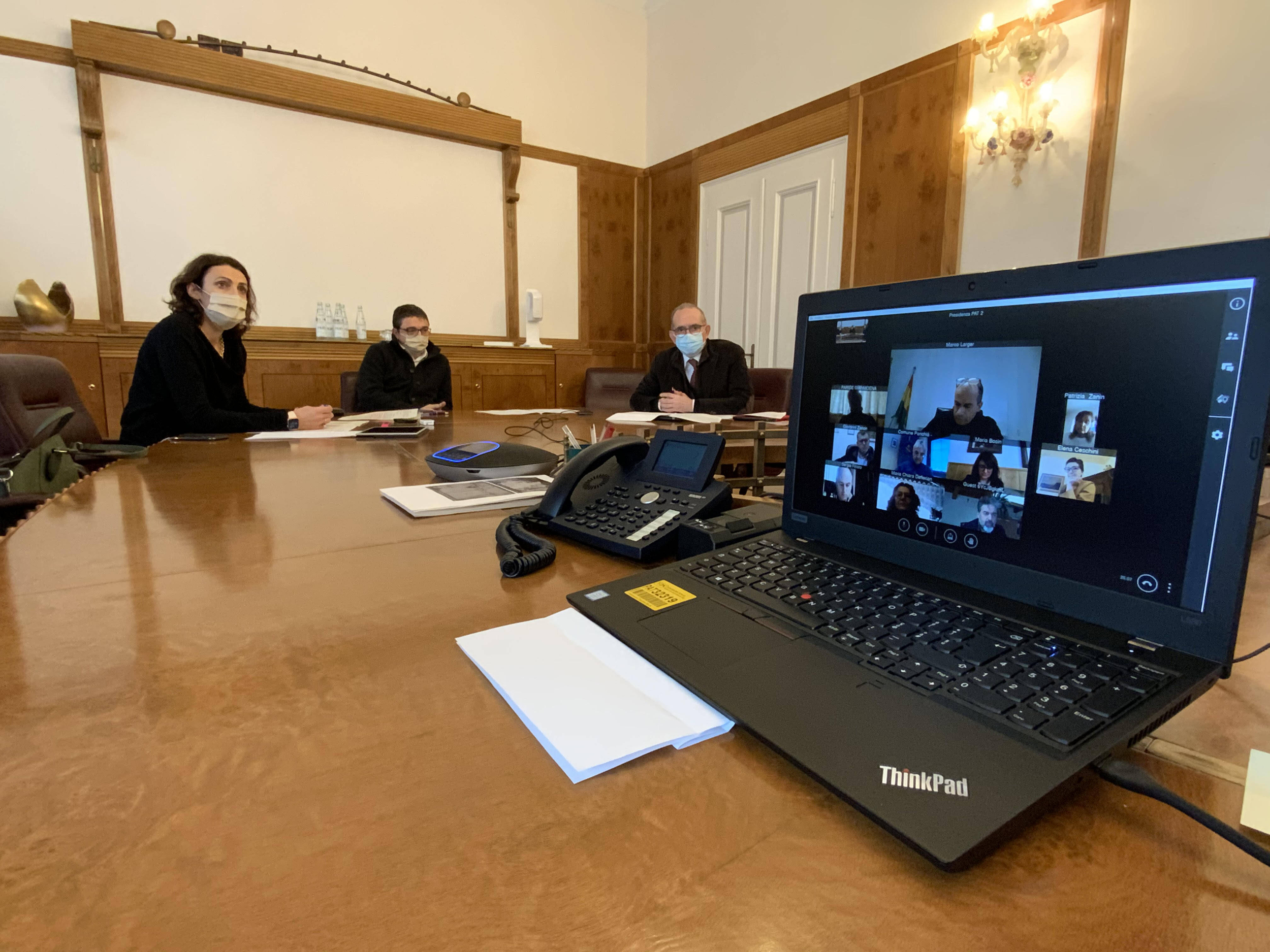 Immagine: Incontro con i sindaci Val di Fiemme