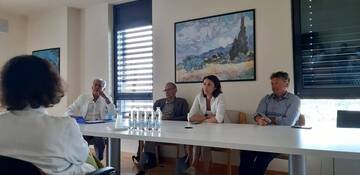 Cles, assessore e direttore generale in visita all’ospedale 