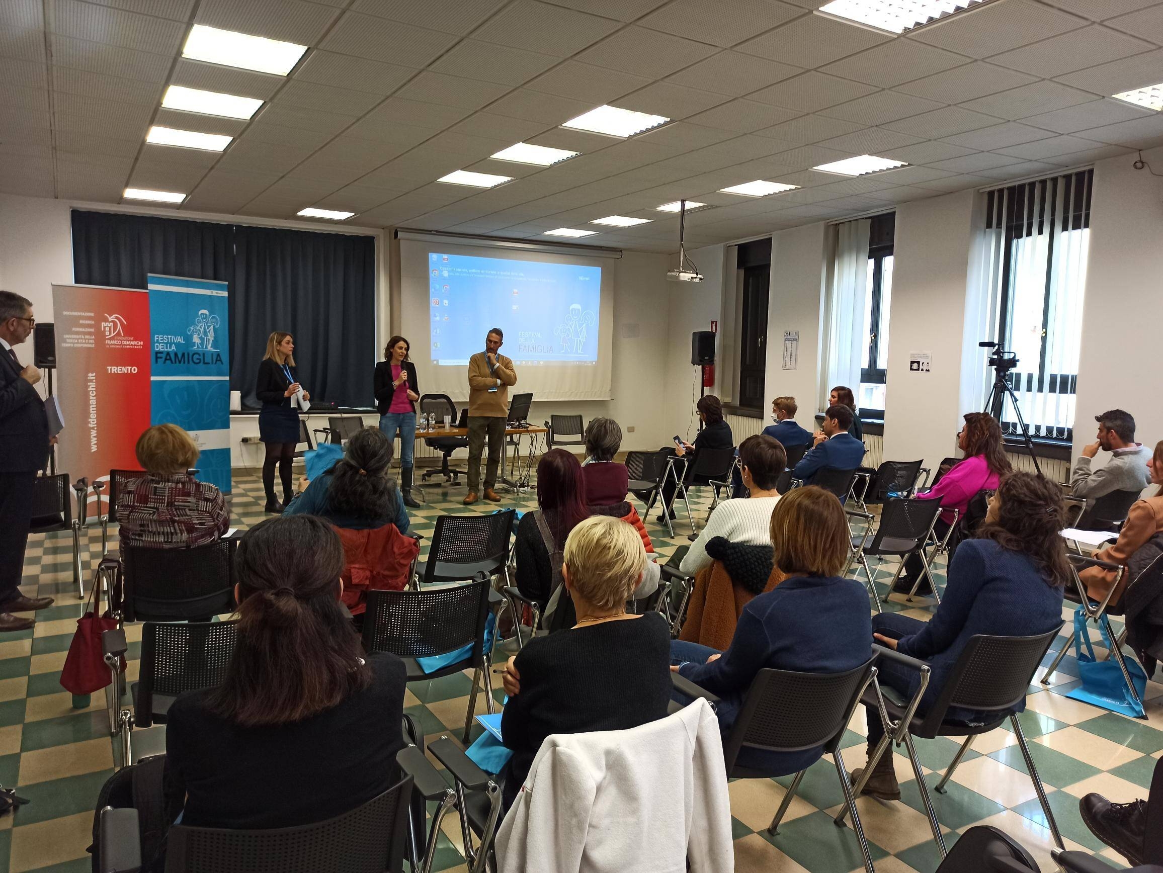 Immagine: Incontro presentazione esiti indagine Riemergere Festival della famiglia FFD