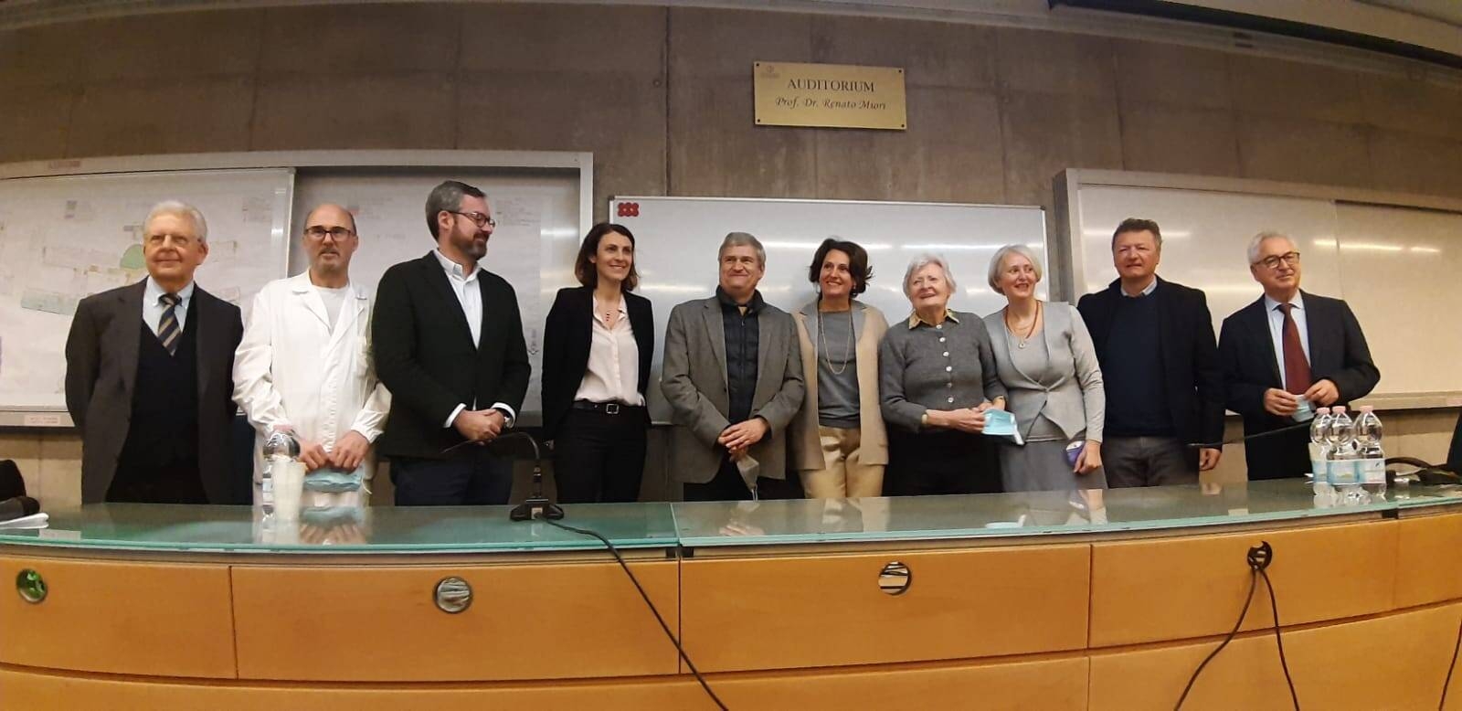 Immagine: Intitolazione auditorium santa chiara