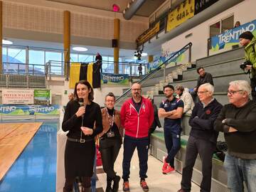 Segnana a Lavis per la la partita dell'amicizia: "Sport volano per l'inclusività"