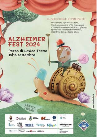 Alzheimer Fest 2024: una tappa a Levico Terme a settembre