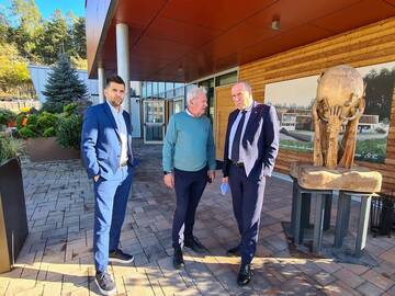 L'assessore alla salute Tonina in visita a Casa Sebastiano