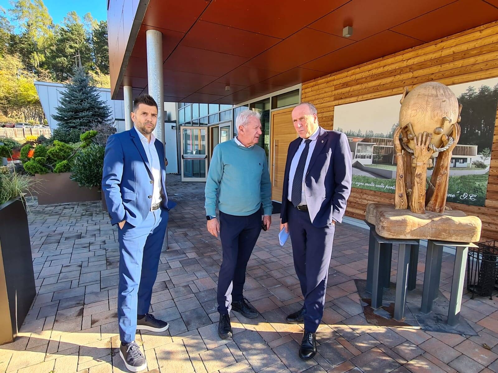 Immagine: Mario Tonina a Casa Sebastiano