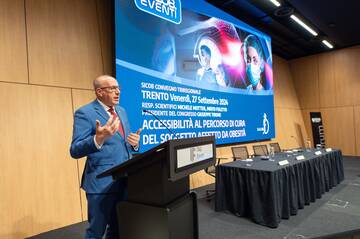 "Prevenzione fin dalla giovane età", così Tonina al congresso scientifico dedicato all'obesità