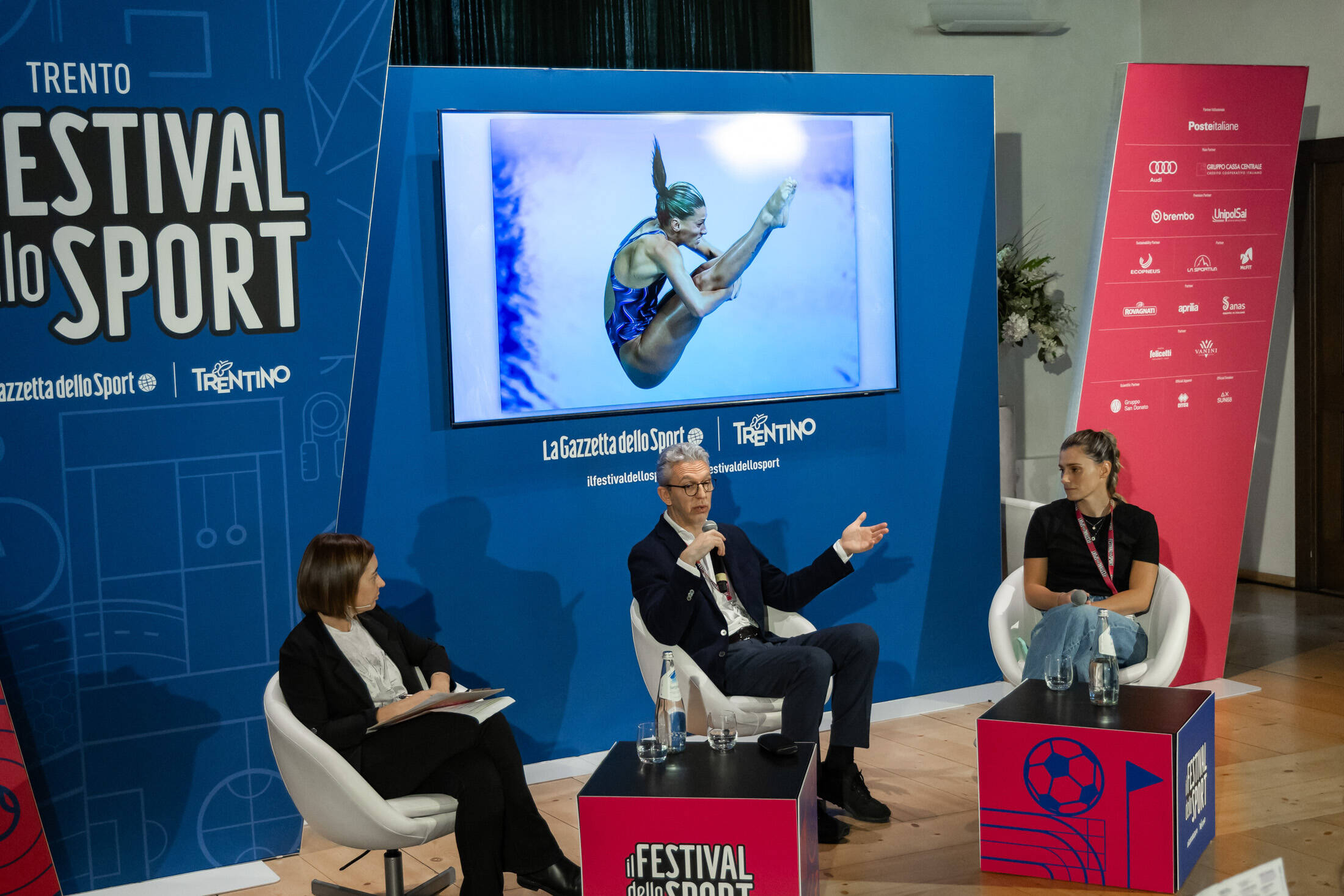 Immagine: Nella foto: Cristina MARRONE, Alexis ELIAS MALAVAZOS, Francesca DALLAPÈ