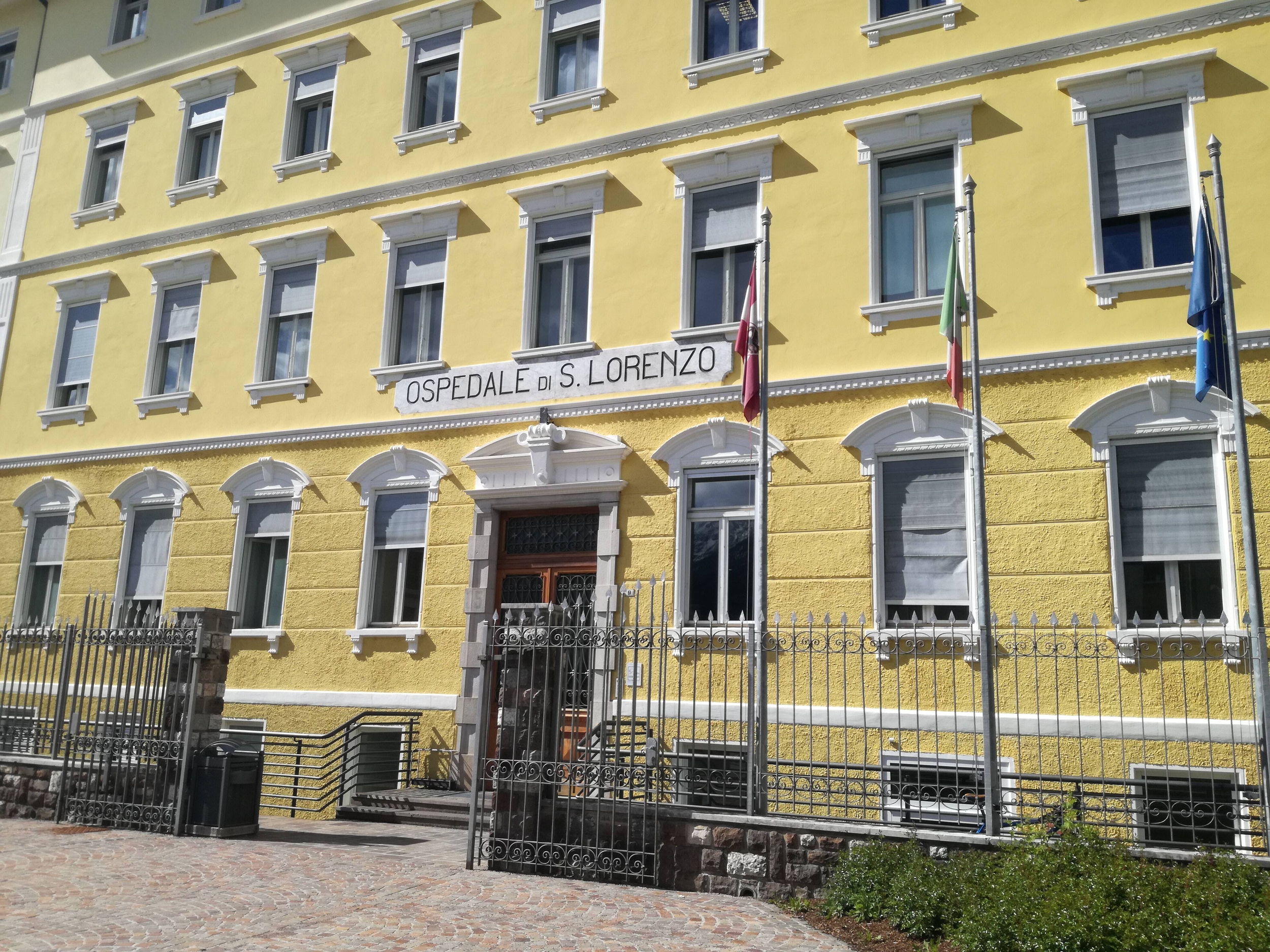 Immagine: ospedale San Lorenzo di Borgo Valsugana