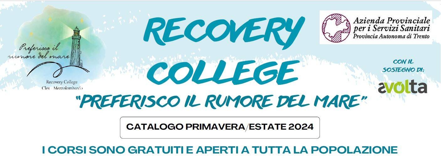 Immagine: Recovery college 2024