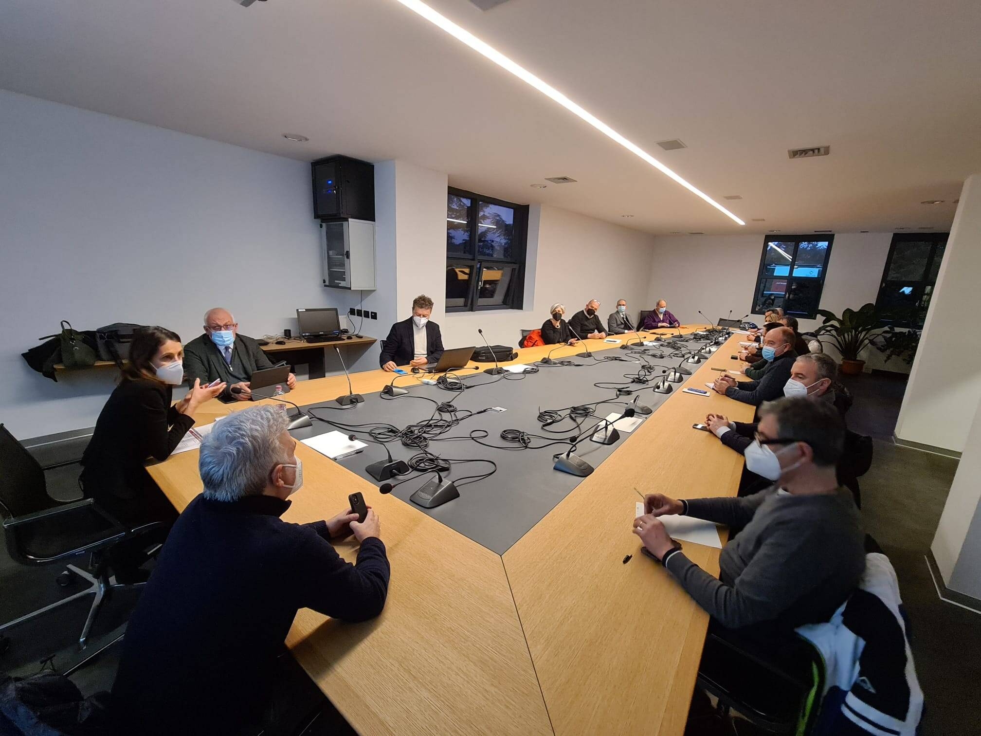 Immagine: Riva del Garda, la presentazione della riorganizzazione dell'Apss da parte dell'assessore Stefania Segnana