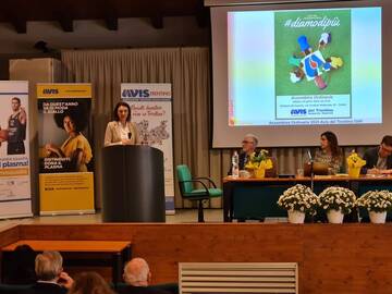 L'assessore alla salute Segnana all'assemblea Avis: "Grazie per il vostro impegno quotidiano"