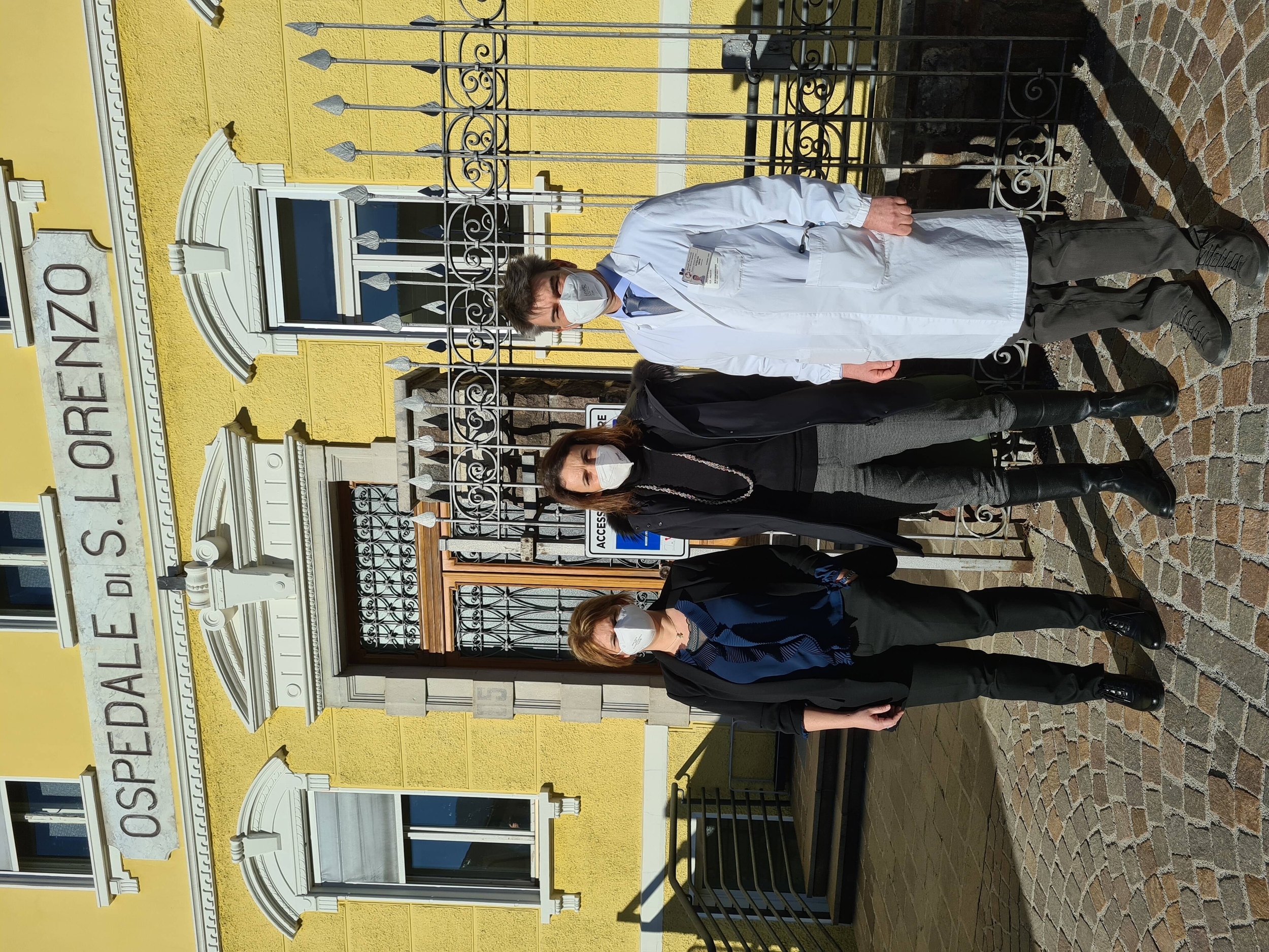 Immagine: Silvia Atti Stefania Segnana e Dimitri Peterlana