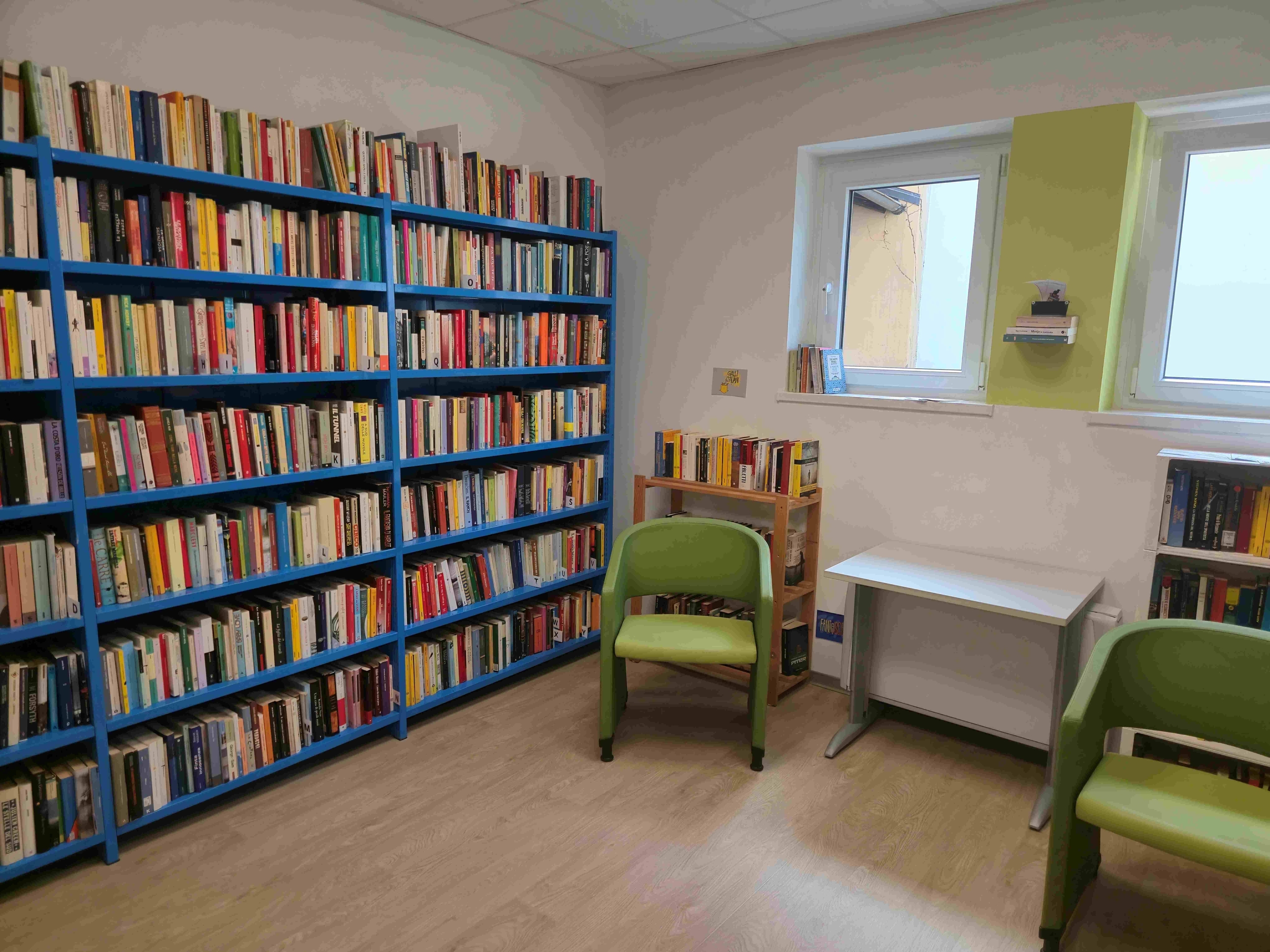 Immagine: Spazio lettura CSM